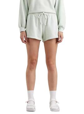 Short Levis Snack Natural Vert pour Femme
