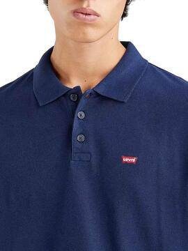 Polo Levis Housemark Bleu Marine pour Homme