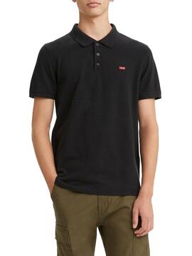 Polo Levis Housemark Noire pour Homme