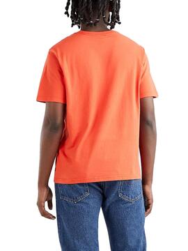 T-Shirt Levis Relaxed Orange pour Homme