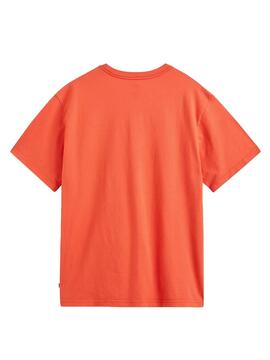 T-Shirt Levis Relaxed Orange pour Homme