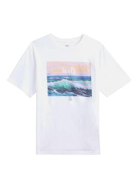 T-Shirt Levis Relaxed Wave Blanc pour Homme