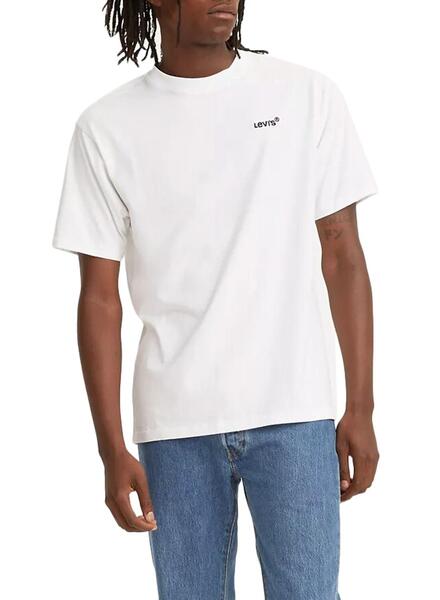 T Shirt Levis Red Tab Vintage Blanc Homme Femme