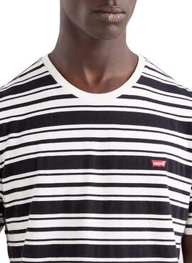 T-Shirt Levis Original Housemark Rayures Homme