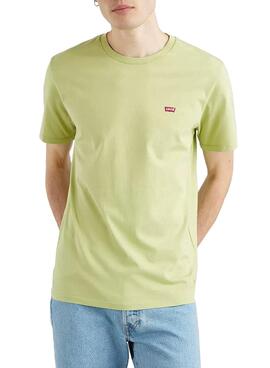 T-Shirt Levis Original Housemark Vert Homme
