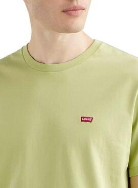 T-Shirt Levis Original Housemark Vert Homme