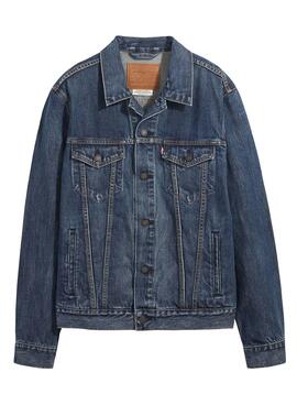 Veste Denim Levis Trucker Bleu pour Homme