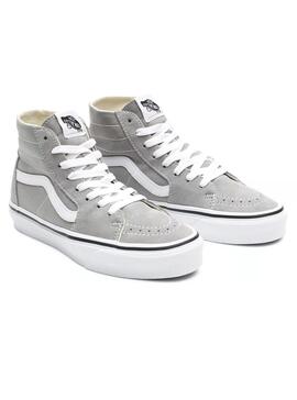 Baskets Vans Sk8 Hi Tapered Gris pour Femme