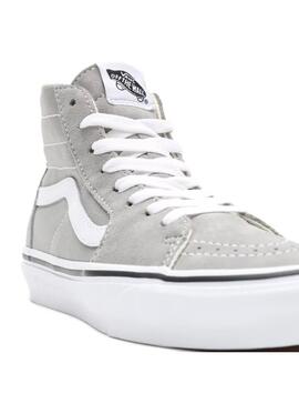 Baskets Vans Sk8 Hi Tapered Gris pour Femme