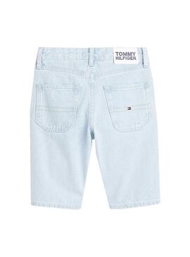 Bermuda Tommy Hilfiger Modern Straight Bleu Garçon