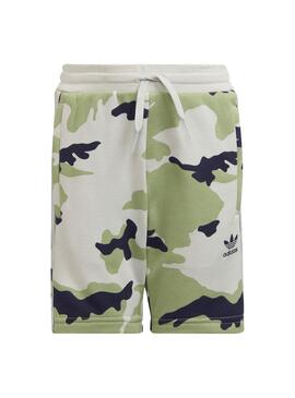Set Adidas T-Shirt et Bermuda Camouflage Garçon