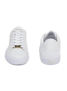 Baskets Lacoste Lerond 0722 Blancs pour Femme