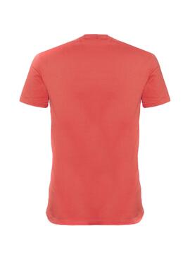 T-Shirt Calvin Klein Saisonnier Monogram Rouge