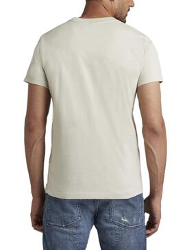 T-Shirt G-Star Covered Originals Gris pour Homme