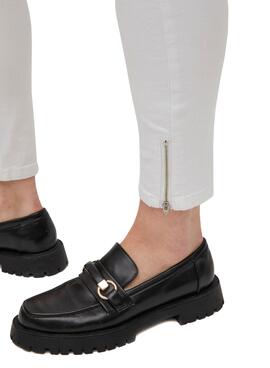 Pantalon Vila Skinnie It Blanc pour Femme