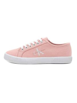 Baskets Calvin Klein Rosa Vulcanized pour Femme