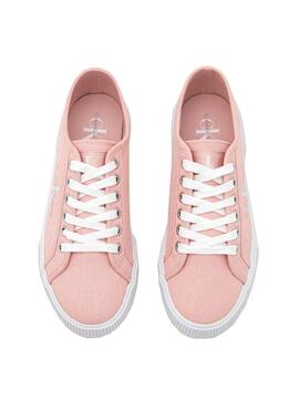 Baskets Calvin Klein Rosa Vulcanized pour Femme