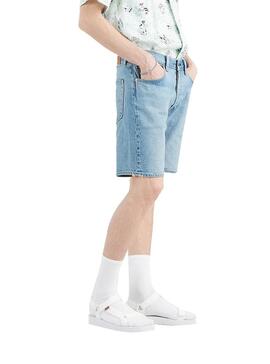 Bermuda Levis 501 Hemmed Bleu pour Homme