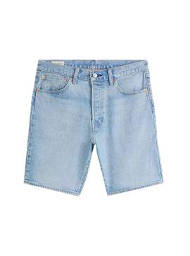 Bermuda Levis 501 Hemmed Bleu pour Homme
