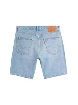 Bermuda Levis 501 Hemmed Bleu pour Homme