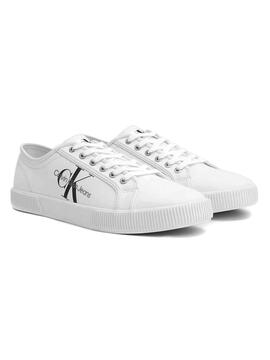 Baskets Calvin Klein Vulcanized Blancs Homme
