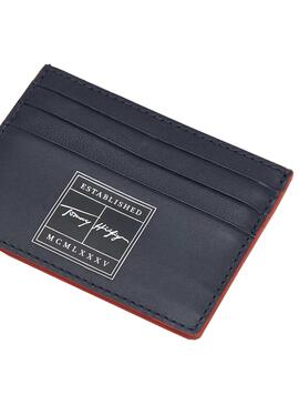 Portefeuilles Signature Tommy Hilfiger Bleu Marine Homme