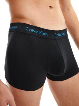 Pack 3 Slip Calvin Klein Noires Homme