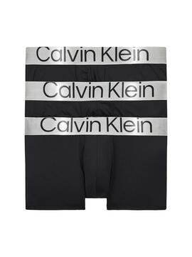 Pack 3 Slip Calvin Klein Boxer Noire Homme
