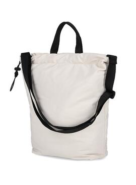 Sac à main Ecoalf Lupita Message Beige pour Femme