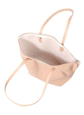Sac à main Lacoste Vertical L1212 Rose pour Femme