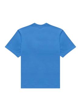 T-Shirt Lacoste x Minecraft Bleu Unisexe