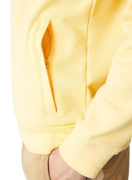 Sweat Lacoste SH1527 Jaune pour Homme
