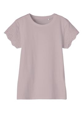 T-Shirt Name It Faie Violet pour Fille