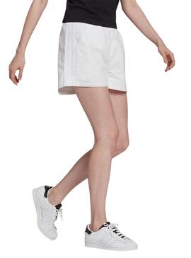 Shorts Adidas Originals Blanc pour Femme