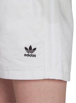 Shorts Adidas Originals Blanc pour Femme