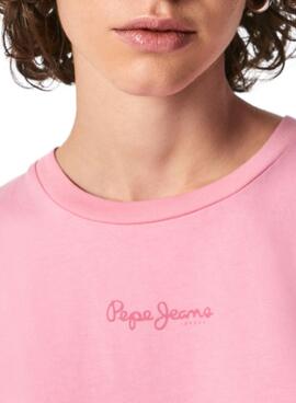 T-Shirt Pepe Jeans Nina Rosa pour Femme