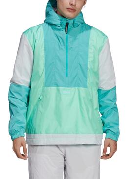 Coupe-vent Adidas Adventure Blocked Vert Homme