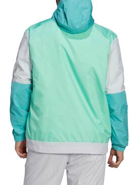 Coupe-vent Adidas Adventure Blocked Vert Homme
