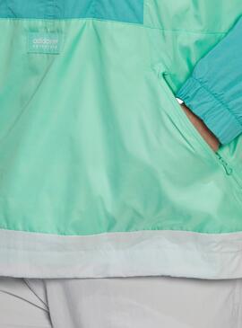 Coupe-vent Adidas Adventure Blocked Vert Homme