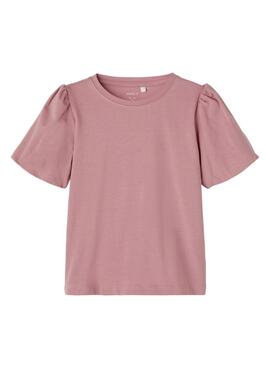 T-Shirt Name It Fira Rose pour Fille