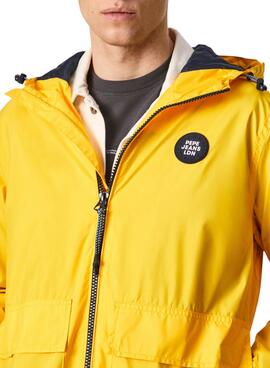 Veste Pepe Jeans Jaune Lucas pour Homme