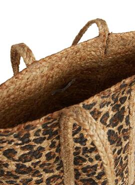 Sac à main Vila Belia Shopper Estampillé Marron Femme