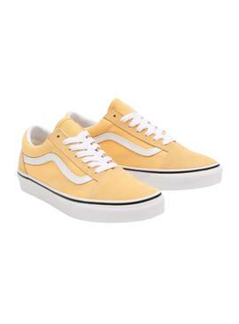 Baskets Vans UA Old School Amarillas pour Femme