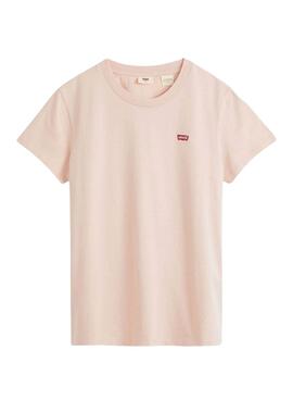 T-Shirt Levis The Perfect Tee Rosa Pour Femme