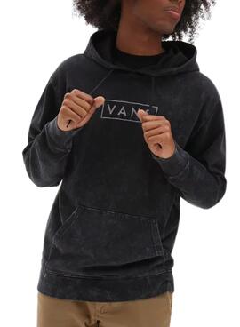 Sweat Vans Easy Noire Lavage Homme et Femme
