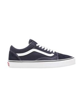Baskets Vans Old Skool Bleu Marine pour Homme