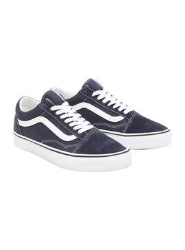 Baskets Vans Old Skool Bleu Marine pour Homme