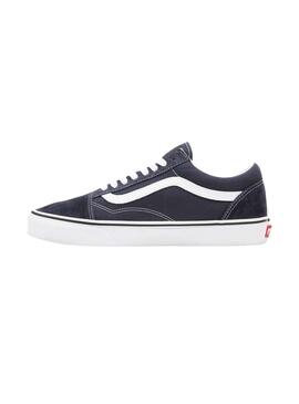 Baskets Vans Old Skool Bleu Marine pour Homme