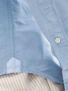 Chemise Lacoste CH4976 Bleu pour Homme