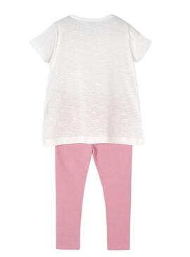 Set Legging Mayoral Zèbre Rose pour Fille